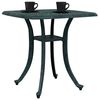 vidaXL Garden Table Green 53x53x53 cm Cast Aluminium