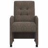 vidaXL Dining Chairs with Wheels 2 pcs Dark grey 57 x 67 x 98 cm