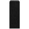 vidaXL Wall Mounted Cabinet Black Oak 69.5 x 34 x 90 cm