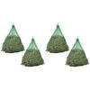 vidaXL Hay Net | Set of 4 | Green | Polypropylene | 1m x 1m | Hay Net | Round