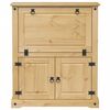vidaXL Wine Cabinet Corona 97x45x114 cm Solid Wood Pine