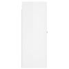 vidaXL Wall Mounted Cabinet High Gloss White 69.5x34x90 cm Engineered Wood