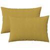 vidaXL Cushion with Pillow HEERLEN 2 pcs Light Green Fabric