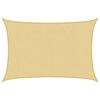 vidaXL Sun Shade Sail Sand 2.5x2 m 100% Polyester Oxford