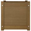 vidaXL Garden Planters 2 pcs Honey Brown 40x40x40 cm Solid Pinewood