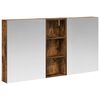 vidaXL Bathroom Cabinet Set 3 pcs 130 x 14.5 x 70 cm Engineered wood