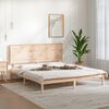 vidaXL Bed Frame without Mattress 150x200 cm King Size Solid Wood