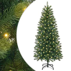 vidaXL Artificial Christmas Tree Green 120 cm PE and PVC