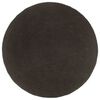 vidaXL Braided Rug Reversible Anthracite and Natural 120 cm Jute Round