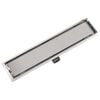 vidaXL Linear Shower Drain 630x140 mm Stainless Steel