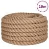 vidaXL Jute Rope 10 m Long 30 mm Thick