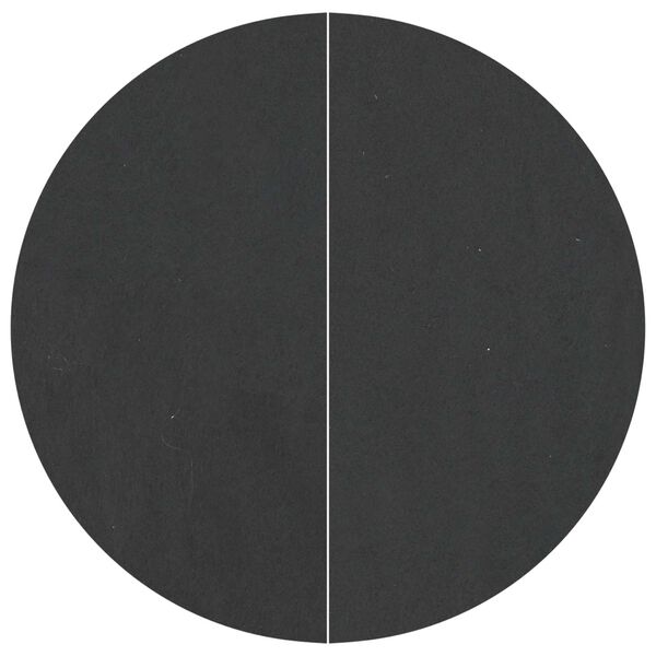 vidaXL Pool Ground Sheet Folding Black &Oslash; 244 cm Non-woven Fabric