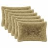 vidaXL Cushion with Pillow HEERLEN 2 pcs Light Grey PV Fleece