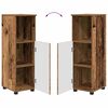 vidaXL Bathroom Cabinet with Storage Old Wood 30 x 35 x 95 cm