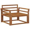 vidaXL Outdoor Middle Sofa Natural