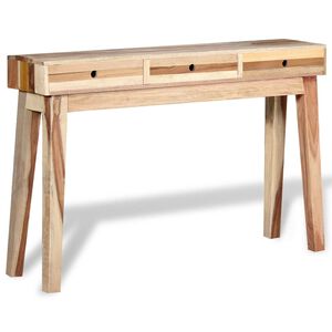 vidaXL Console Table Solid Reclaimed Wood