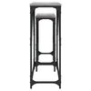 vidaXL Nesting Console Tables 2 pcs Grey Sonoma Engineered Wood