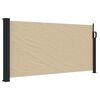 vidaXL Retractable Side Awning Beige 100x500 cm