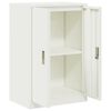 vidaXL Storage Cabinet White 60 x 40 x 90 cm Cold-Rolled Steel