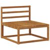 vidaXL Outdoor Middle Sofa Natural 79 x 83 x 73 cm