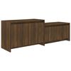 vidaXL TV Cabinet Brown Oak 146,5x35x50 cm Engineered Wood