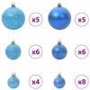 vidaXL Artificial Christmas Tree Snow Flocked with LED Light 150 cm
