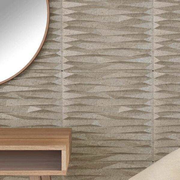 vidaXL Wall Panels 12 pcs Beton 50x50 cm XPS 3 m² Stone