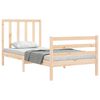 vidaXL Bed Frame without Mattress 90x200 cm Solid Wood Pine