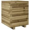 vidaXL Garden Planter 40x40x49.5 cm Impregnated Wood Pine