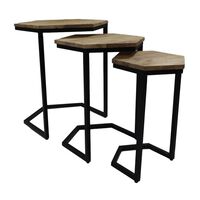 HSM Collection 3 Piece Coffee Table Set