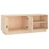 vidaXL TV Cabinet 105x34x40 cm Solid Wood Pine