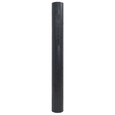vidaXL Rug Rectangular Grey 60x200 cm Bamboo