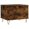 vidaXL Coffee Table Smoked Oak 60x44.5x45 cm Engineered Wood