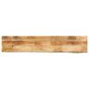 vidaXL Table Top 180x30x2,5 cm Live Edge Solid Wood Rough Mango