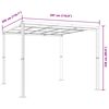 vidaXL Garden Gazebo Anthracite 3x3 m Aluminium