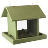 FLAMINGO Hanging Bird Feeder Silo Arezo Green