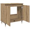 vidaXL Bathroom Cabinet Artisan Oak 58x33x60 cm Engineered Wood