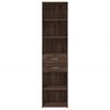 vidaXL Highboard Brown Oak 45x42.5x185 cm Engineered Wood