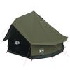 vidaXL Family Tent Army Green 6-Person 185T Polyester with PU Coating