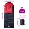vidaXL Sleeping Bag for Adults Camping 3-4 Seasons