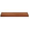 vidaXL Window Sill Brown Wood 60 x 50 x 4.5 cm PVC