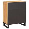 vidaXL Sideboard Brown 60 x 33 x 75 cm Solid Mango Wood