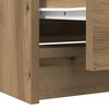 vidaXL TV Cabinet Artisan Oak 40x35x54 cm Engineered Wood
