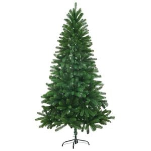 vidaXL Artificial Christmas Tree Lifelike Needles 150 cm Green