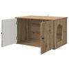 vidaXL Cat House Artisian Oak 85 x 55 x 50 cm Engineered Wood