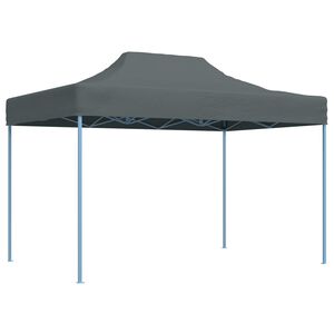 vidaXL Party Tent 280 x410 x 315 cm Anthracite Oxford Fabric