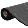vidaXL Weed Membrane Black 1.5x5 m PP