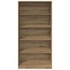 vidaXL Wardrobe Artisian Oak 100x50x200 cm Engineered Wood