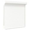 vidaXL Roller Shutter White 130 x 140 cm Aluminium and Polyurethane