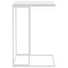 vidaXL Side Table White 40x30x59 cm Engineered Wood